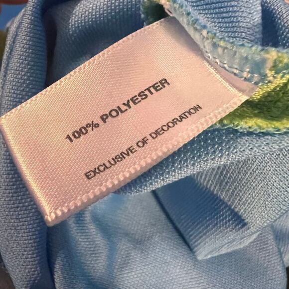 Cutter & Buck Tour 18 Men Men's Blue/Green/White Golf Polo.  Size XL - Picture 8 of 8